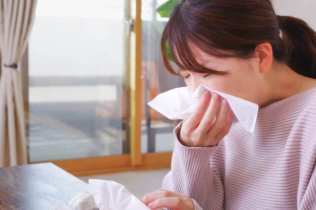 風邪とは違う副鼻腔炎特有の症状